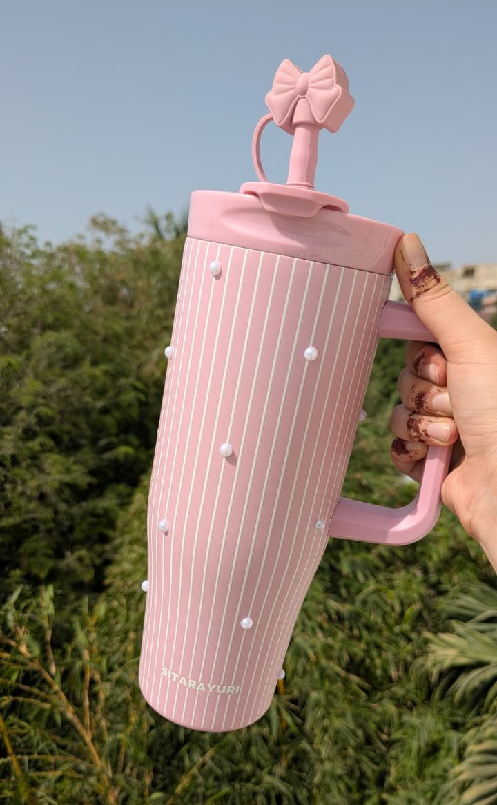 Sitarayuri Pearled Insulated Tumbler - Image 3