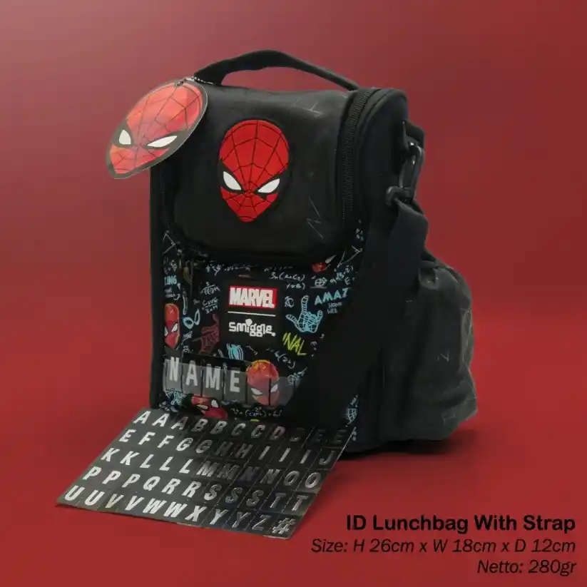 Spider-Man x Smiggle Hanging Lunchbag - Image 2