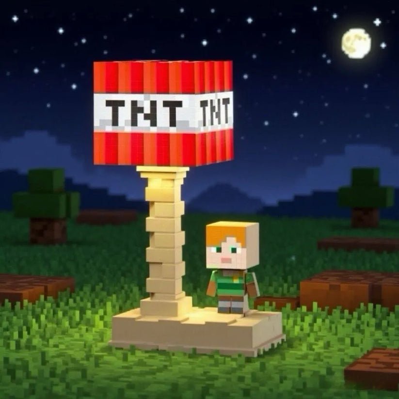 Minecraft Table Lamp - 1pcs - Image 6