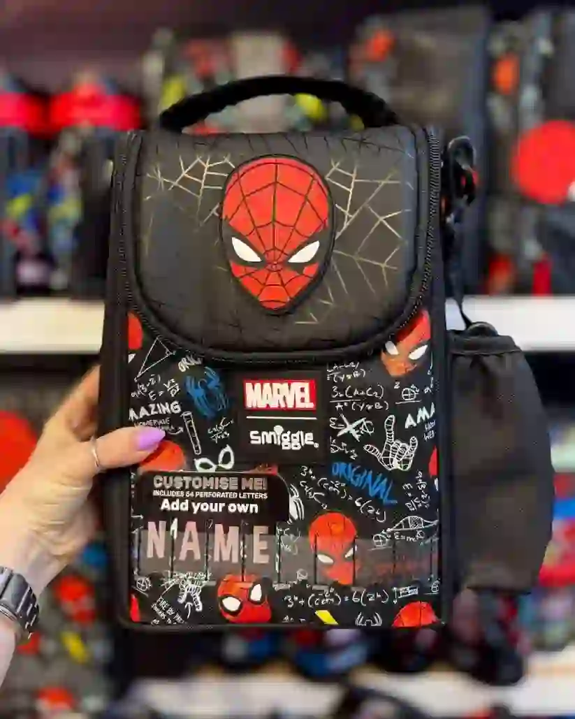 Spider-Man x Smiggle Hanging Lunchbag - Image 3