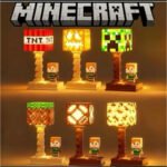 Minecraft Table Lamp - 1pcs