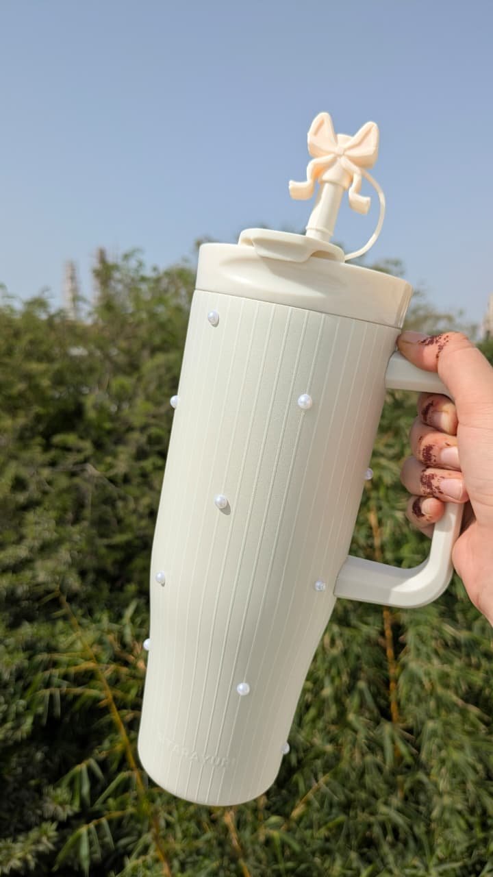Sitarayuri Pearled Insulated Tumbler - Image 4