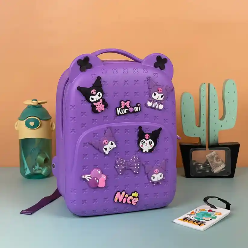 Kuromi - Silicone Backpack With DIY Jibbitz